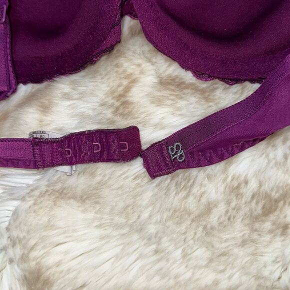 Simone Perele Purple Underwire Soft Cup Bra | Sz 30D - Picture 4 of 9